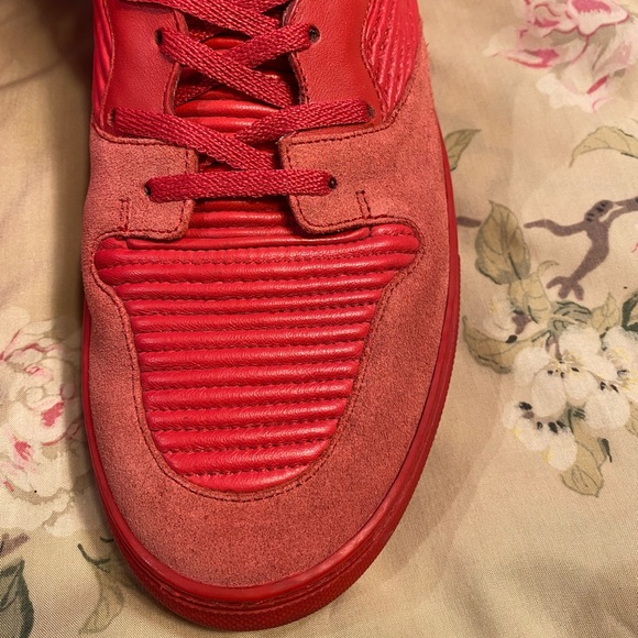 Balenciaga Cambure Panelled Leather High Top Sneakers - Picture 5 of 13